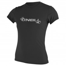 Lycra O´neill Wms Basic SkinsS/S Rash Tee Black